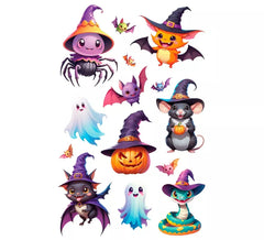 Adesivos engraçados de Halloween