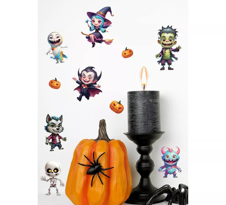Pegatinas Monstruitos para Halloween