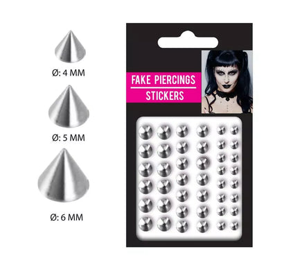 Pegatinas Piercing para la cara