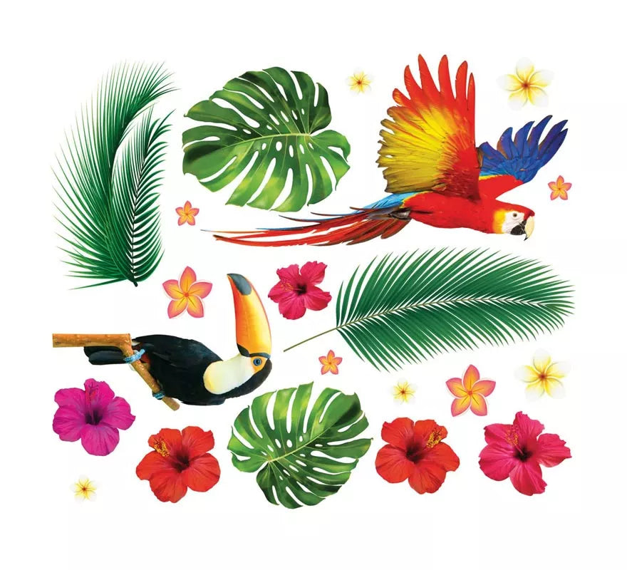Translation missing: pt-PT.Pegatinas Tropical para pared de 70x80 cm
