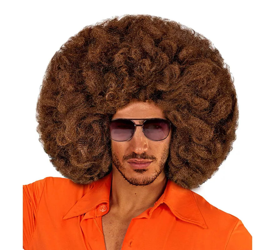 Translation missing: pt-PT.Peluca Afro Gigante en varios colores en caja