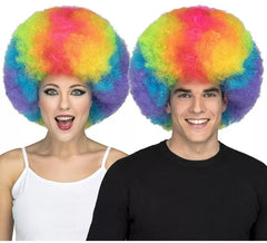 Peruca Afro Grande Extra Multicolor
