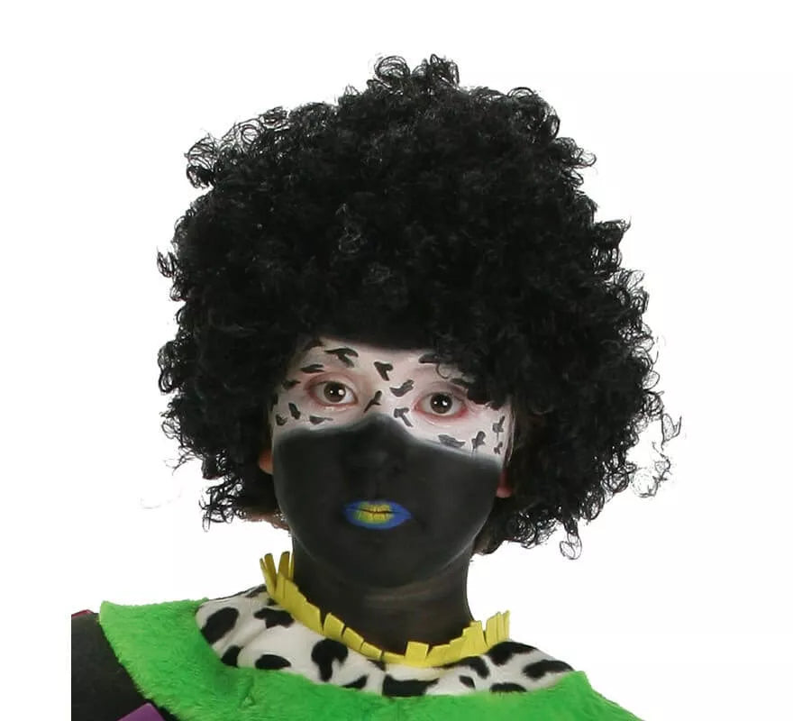 Translation missing: pt-PT.Peluca Afro negra