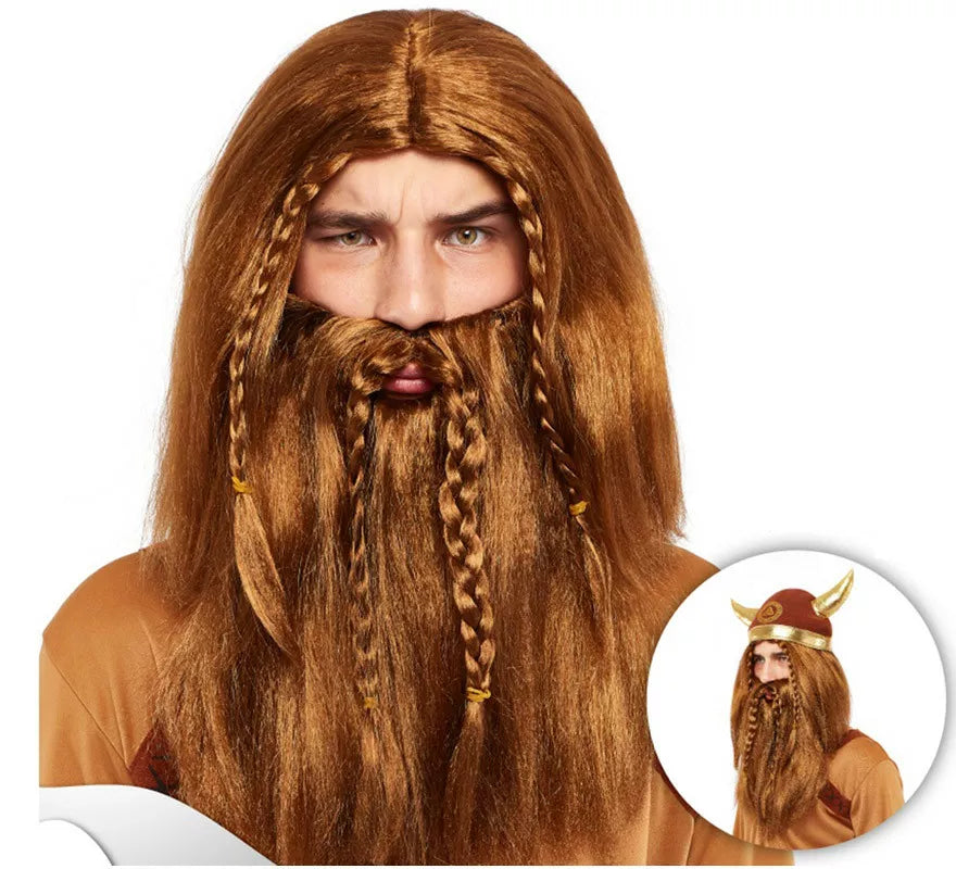 Translation missing: pt-PT.Peluca con Barba Vikinga