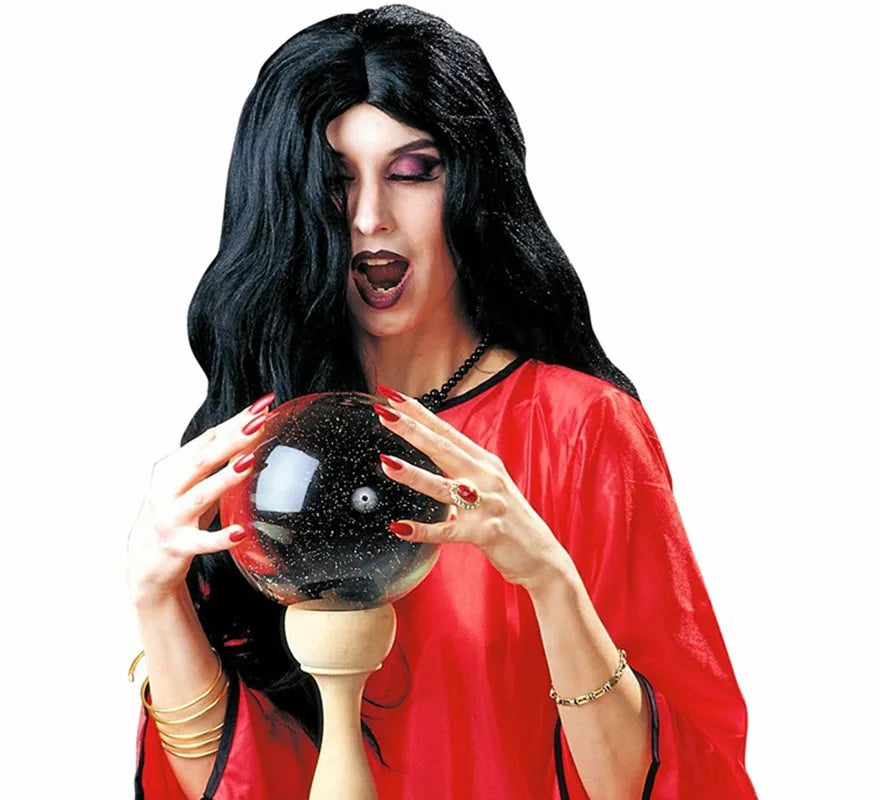 Translation missing: pt-PT.Peluca de Bruja Amelia negra