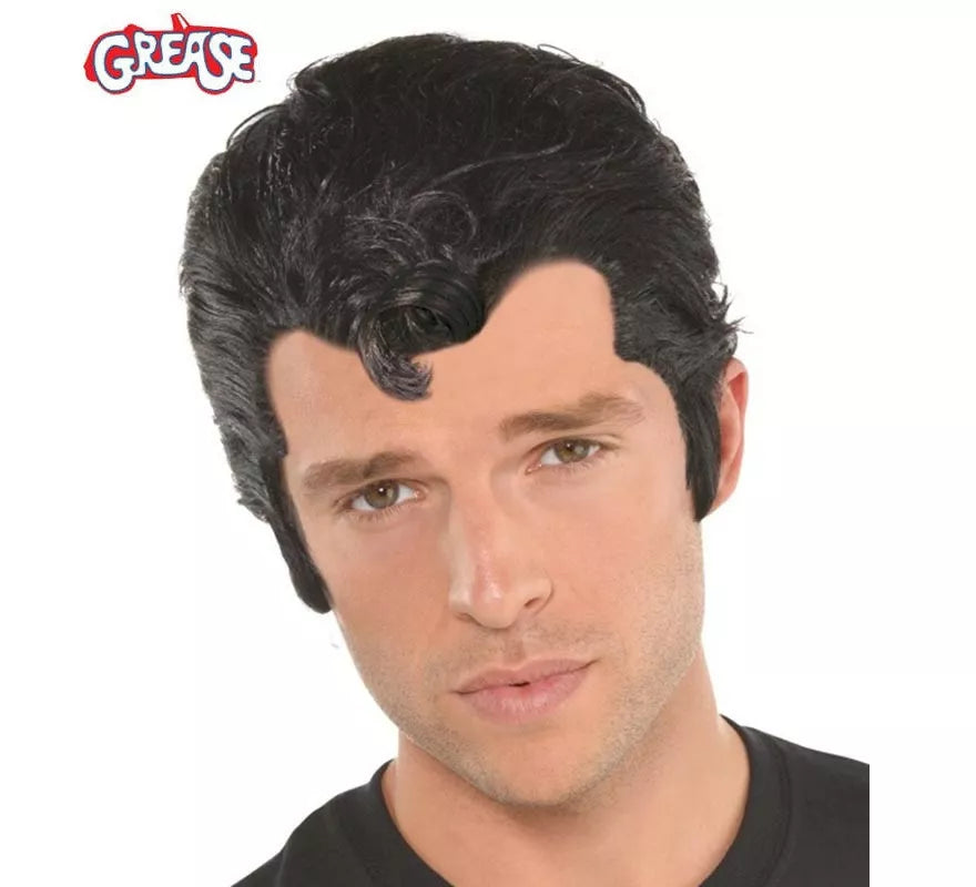 Translation missing: pt-PT.Peluca de Danny Zuko de Grease para adulto