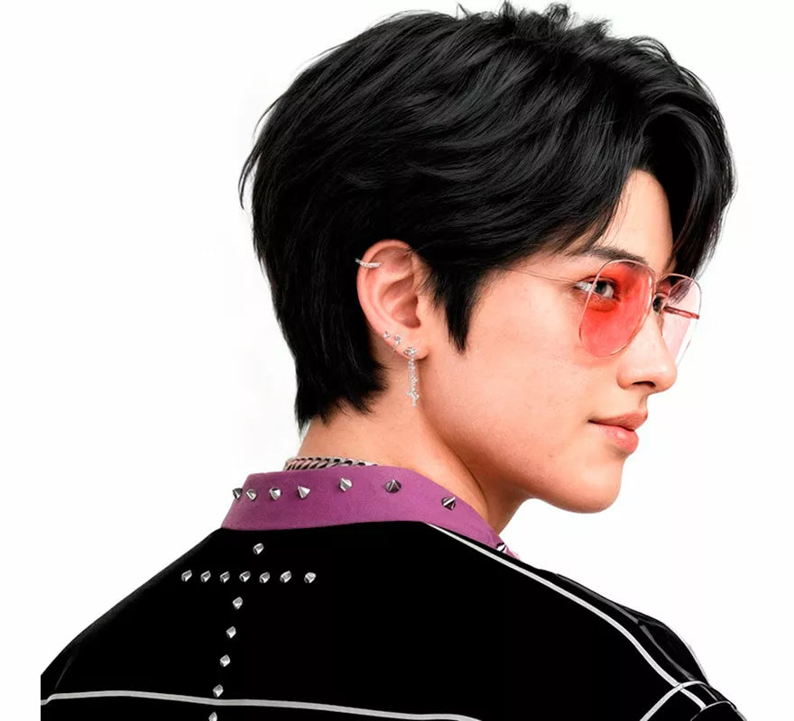 Peluca de Demonio Ídolo K-Pop