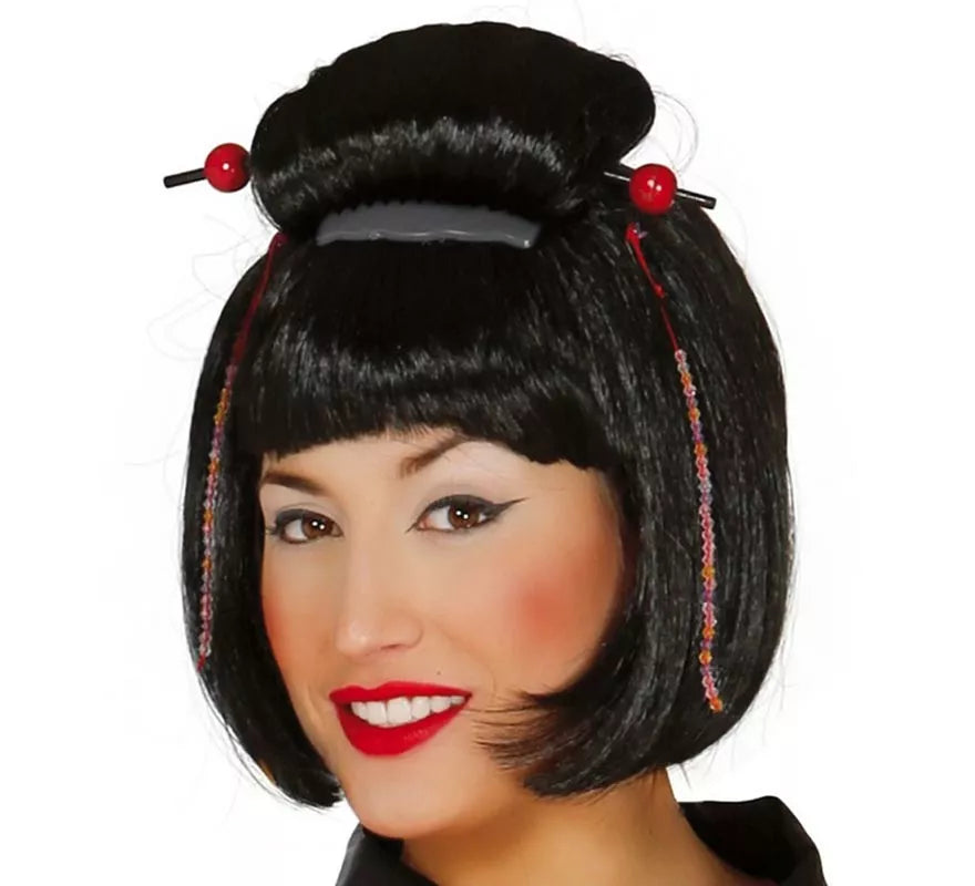 Translation missing: pt-PT.Peluca de Japonesa o Geisha para mujer