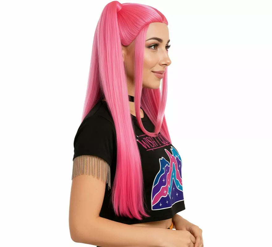 Peluca de Mira Cazadora K-Pop