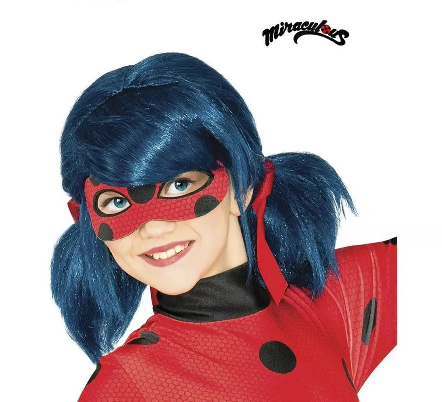 Translation missing: pt-PT.Peluca de Miraculous Ladybug infantil
