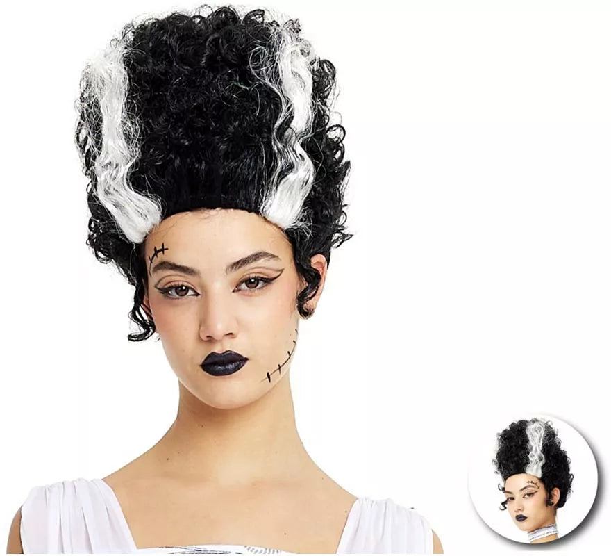 Peluca de Novia Monstruo adulto