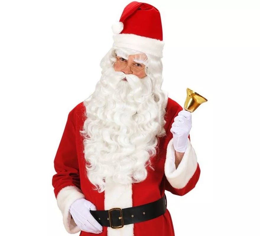 Translation missing: pt-PT.Peluca de Papá Noel con Barba, Bigote y Cejas