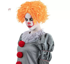 Pennywise Laranja Curta Ondulada Adulto
