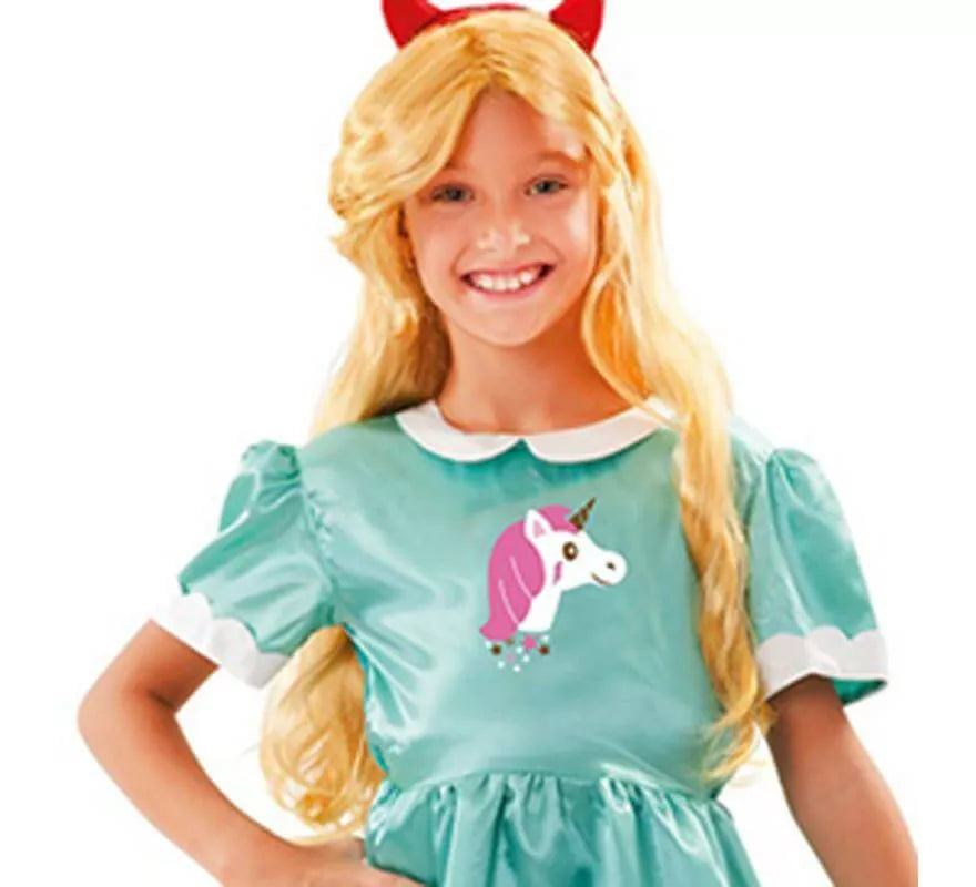 Translation missing: pt-PT.Peluca de Princesa Rubia