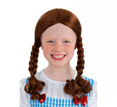 Peruca Princesa Trançada Oz Infantil