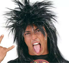 Peruca Punk Preta