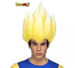 Peruca Saiyan Vegeta Dragon Ball na caixa para homem