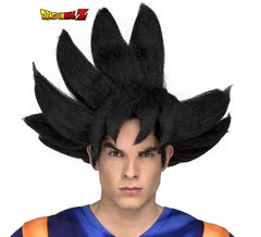 Peruca Son Goku Dragon Ball na caixa para homem
