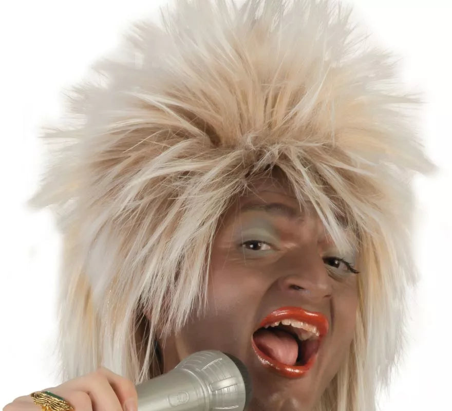 Peluca de Tina rubia