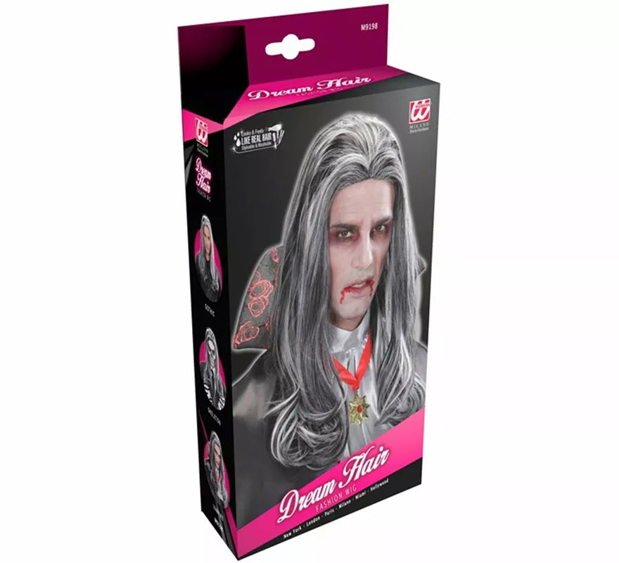 Peluca de Vampiro Victoriano