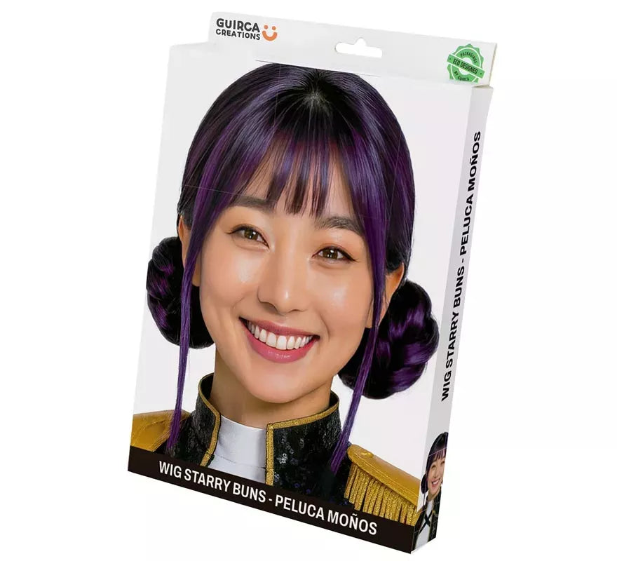 Translation missing: pt-PT.Peluca con moños de Cantante K-Pop