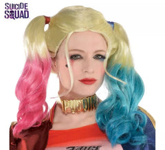 Peruca Harley Quinn para adulto