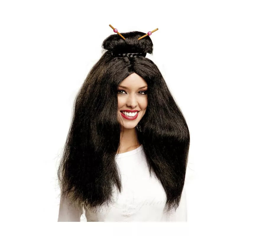 Translation missing: pt-PT.Peluca mujer Japonesa con moño