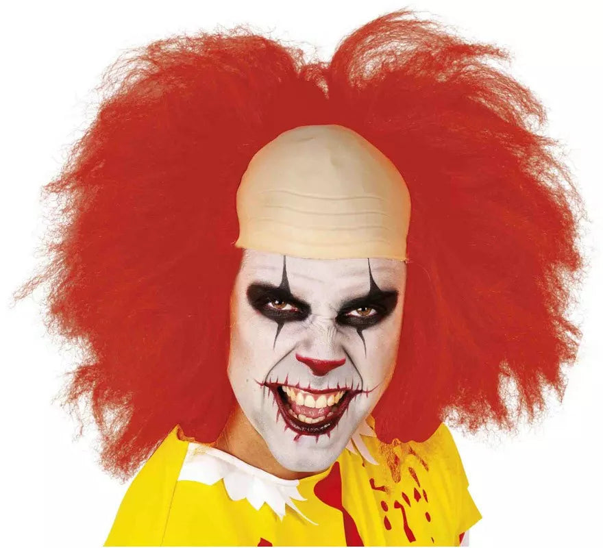 Translation missing: pt-PT.Peluca Payaso Malvado Roja