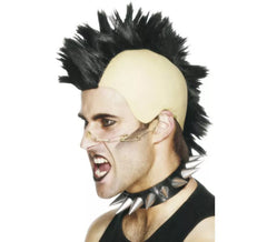 Crista de Mohicana da peruca punk