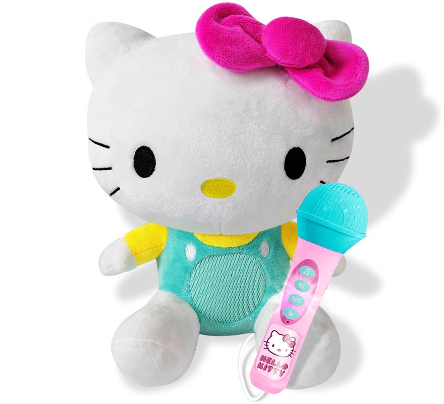 Translation missing: pt-PT.Peluche Amplificador Hello Kitty con Micrófono y Cable