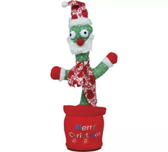 Peluche Elf Cactus que repete voz 40 cm