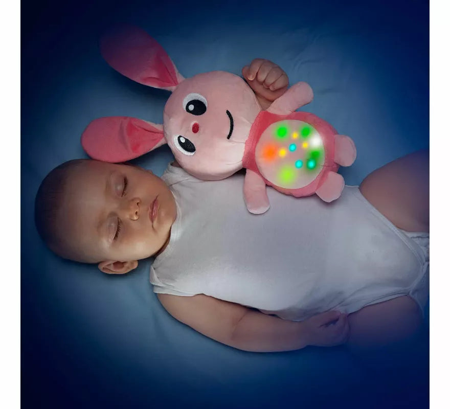 Translation missing: pt-PT.Peluche Conejito Gusy Luz Friends rosa con Luces y Sonido