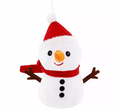 Brinquedo de pelúcia de boneco de neve de 28 cm