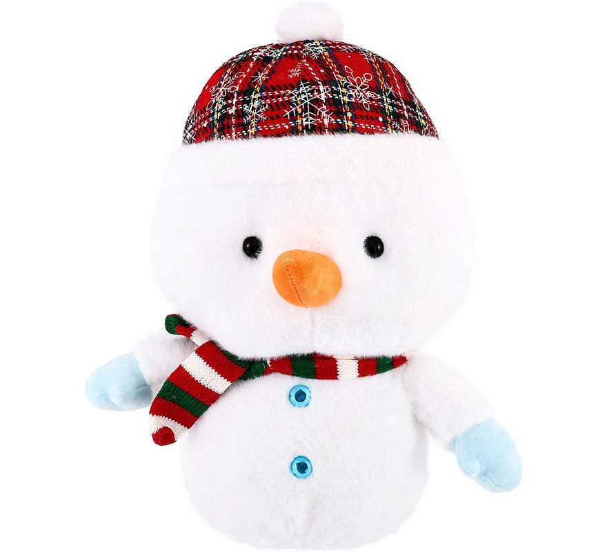 Translation missing: pt-PT.Peluche de Muñeco de nieve Suave de 25 cm