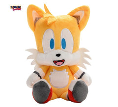Tails Sonic the hedgehog pelúcia sentado 20 cm