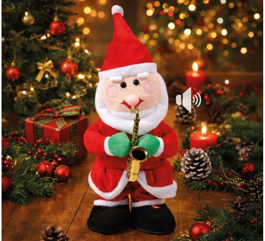 Translation missing: pt-PT.Peluche Papá Noel que Repite Voz de 40 cm