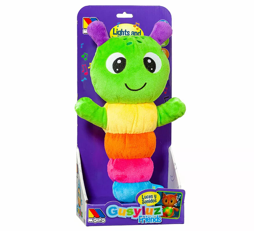 Peluche Wormy con Luces y Melodías