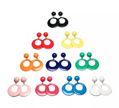 Brincos Andaluzes grandes cores variadas de 9cm