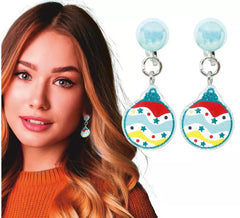 Brincos de Bola de Natal