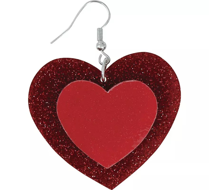 Translation missing: pt-PT.Pendientes de Corazones de 5 cm