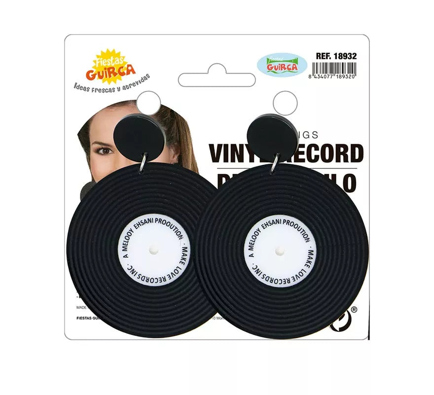 Translation missing: pt-PT.Pendientes de Disco de Vinilo