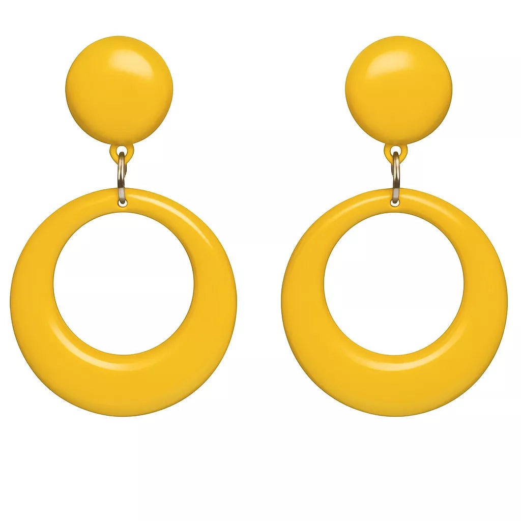 Translation missing: pt-PT.Pendientes de flamenca pequeños de 7,5 cm en varios colores