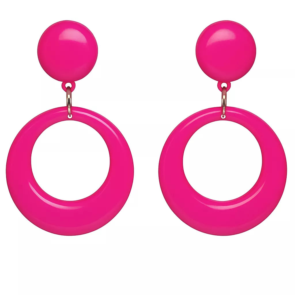 Translation missing: pt-PT.Pendientes de flamenca pequeños de 7,5 cm en varios colores