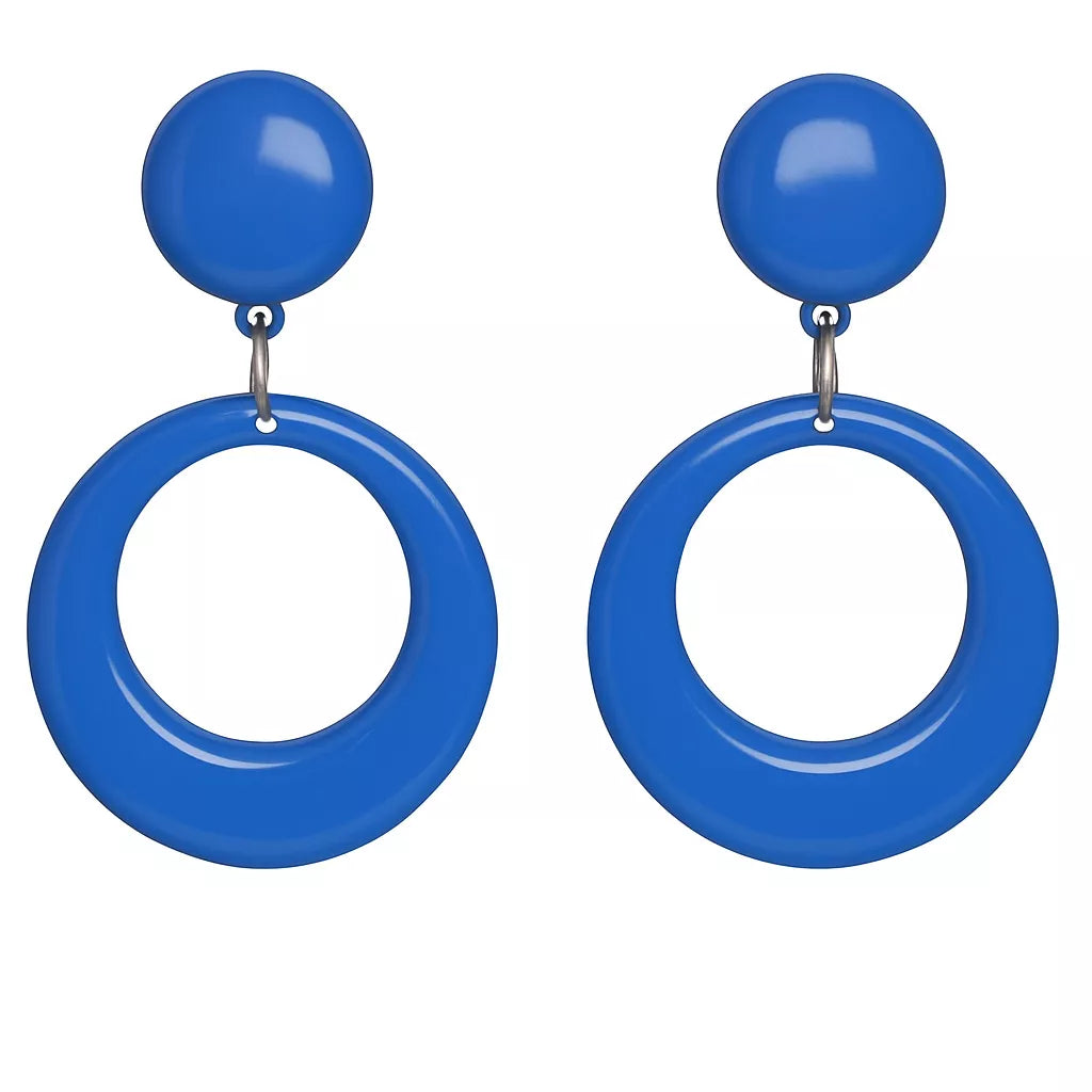 Translation missing: pt-PT.Pendientes de flamenca pequeños de 7,5 cm en varios colores