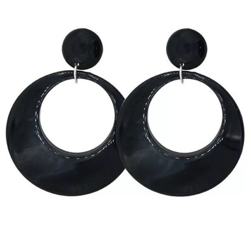 Translation missing: pt-PT.Pendientes de Flamenco Aro grande de 10 cm en varios colores