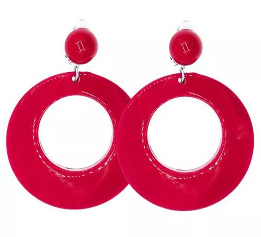 Translation missing: pt-PT.Pendientes de Flamenco Aro mediano de 6 cm en varios colores