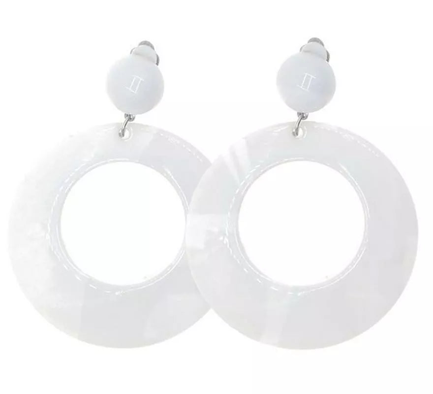 Translation missing: pt-PT.Pendientes de Flamenco Aro mediano de 6 cm en varios colores