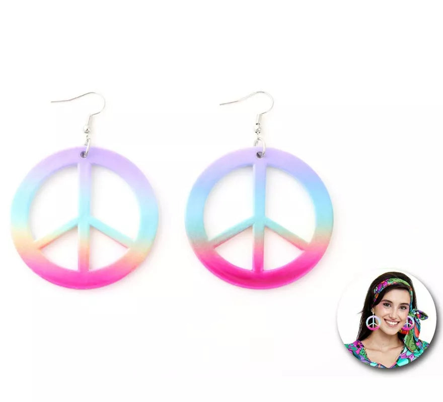 Translation missing: pt-PT.Pendientes de Hippie púrpura