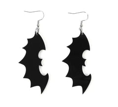 Brincos Morcego Preto