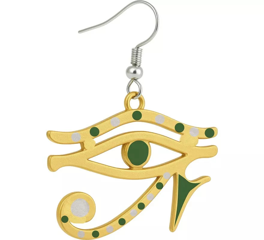 Translation missing: pt-PT.Pendientes de Ojo de Horus de Faraona Egipcia